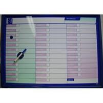 LAVAGNA PLANNING MAGNETICA MENSILE CM.69X81