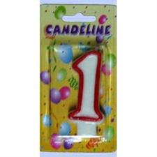CANDELA COMPLEANNO NUMERO 1