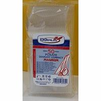 DOPLA COMPACT CUCCHIAI TRASPARENTI X 50