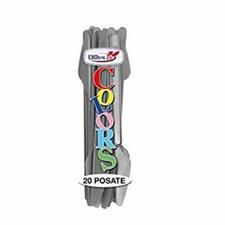 FESTAIOLI ARGENTO COLTELLI X 20-DOPLA COLORS
