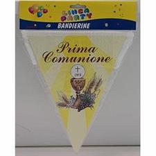 FESTONE COMUNIONE BANDIERINE MT.3,60