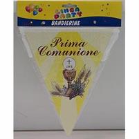 FESTONE COMUNIONE BANDIERINE MT.3,60