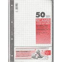 RICAMBI AD ANELLI A4 50ff gr.60 10MM