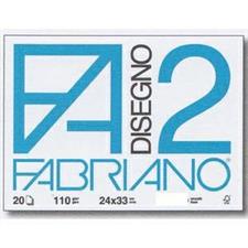 ALBUM FABRIANO F2 24X33 20F LISCIO