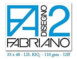ALBUM FABRIANO F2 33X48 12FF RIQUADRATO