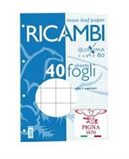 RICAMBI AD ANELLI A4 40FG 80GR 10MM