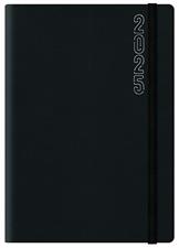 AGENDA GIORNALIERA S/D 14,5X20,5 C/ELASTICO DYNAMIC NERA
