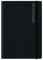 AGENDA GIORNALIERA S/D 14,5X20,5 C/ELASTICO DYNAMIC NERA