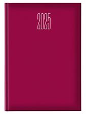 AGENDA GIORNALIERA S/D 21X29,7 IN GOMMATO ROSSA NOTABENE