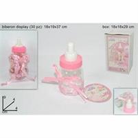 EVENTI DISPLAY BIBERON MAXI C/30 MINI BIBERON PORTAOGG. ROSA