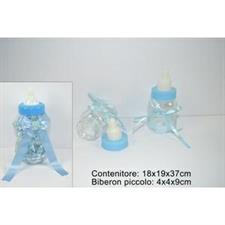 EVENTI DISPLAY BIBERON MAXI C/30 MINI BIBERON PORTAOGG. CELESTE