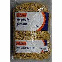 ELASTICI GIALLI diam.070mm taglio 1,9mm sacchetto da 1KG