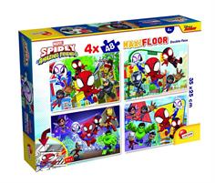 PUZZLE LISCIANI DF PLUS 4X48 SPIDEY