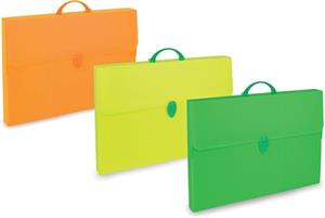VALIGETTE POL.37,5X27X8 FLUO COLORE