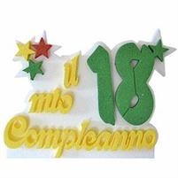 POLISTIROLO 18°COMPLEANNO 30X20X5