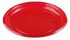 FESTAIOLI ROSSO PIATTI DOLCE(RIUTILIZZABILI) D.170 X 25 PEZZI