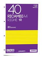 RICAMBI AD ANELLI A4 40FG 80GR 1R-BLASETTI