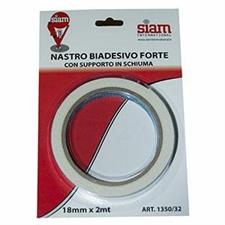 BL.NASTRO ADESIVO BIADESIVO 18mmx2mt SIAM BLISTER