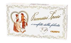 CONFETTI CRISPO PROMESSI SPOSI BIANCHI KG.1-MANDORLE