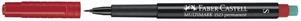 PENNARELLI FABER-CASTELL MULTIMARK OHP PERM.CANCELLAB.S ROSSO