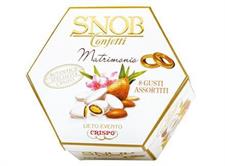 CONFETTI CRISPO L.EVENTO SNOB IMB.SINGOL.500GR.MATRIMONIO-CIOCCO