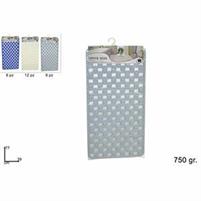 TAPPETO VASCA SCACCHIERA BR-7739