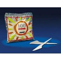 COLTELLI PLASTICA ISAP X 100