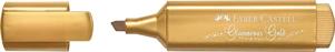 FABER-CASTELL EVIDENZIATORE TEXTLINER 1546 METALLIC, ORO