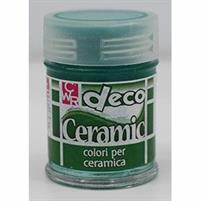 COLORE PER CERAMICA - FLACONE ML.35 - VERDE