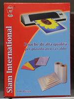 POUCHES 80MY A7 75X105 SIAM CONF.100 PEZZI