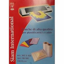 POUCHES 80MY A3 426X303 conf.da 100 pezzi SIAM