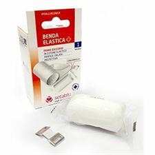 SETA BLU BENDA ELASTICA CON FISSAGGIO MT.4