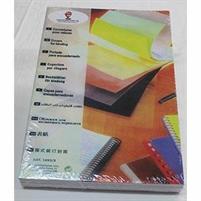 COPERTINE PER RILEGATURA GOFFRATE 230GR.CONF.DA 100fg BIANCO