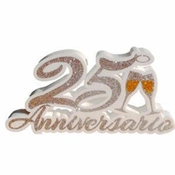 POLISTIROLO ANNIVERSARIO 25 CM.41X22X4