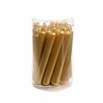 CANDELE ORO MINI x 20PZ