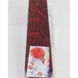 FIOCCHETTI REGALO STRIP 19MM X 50 PZ ROSSO METALLIZ.