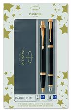 PENNE PARKER GIFT SET SFERA+STILO BLACK :IM