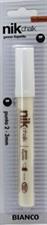 PENNARELLO NIK CHALK (GESSO LIQUIDO)PUNTA 1-4MM -BIANCO