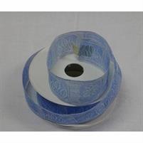 NASTRO REGALO FLEUR LAITONNE' MM38 X 15MT ART.212 AZZURRO