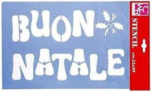 STENCIL CM.32X49 - BUON NATALE