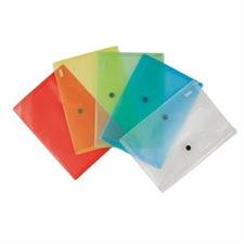 CARTELLINA C/BOTTONE SIAM  A5 conf. da 12 pz COL.ASSORTITI