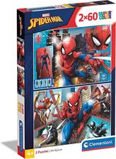 PUZZLE CLEMENTONI 2X60 SPIDERMAN