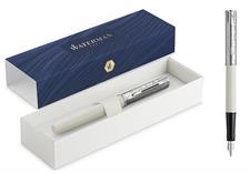 PENNE WATERMAN ALLURE DLX WHITE STILO M INCHIOST.BLU SCAT.REGALO