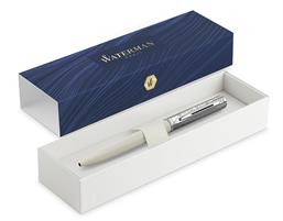 PENNE WATERMAN ALLURE DLX WHITE SFERA M INCHIOST.BLU SCAT.REGALO