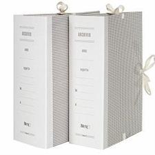CARTELLE ARCHIVIO dorso 18 a tre legacci formato 25x35