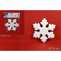 POLISTIROLO FIOCCO DI NEVE BIANCO CM.16