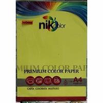 FOGLI A4 80GR.PREMIUM FLUO GIALLO 100FF
