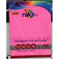 FOGLI A4 80GR.PREMIUM FLUO ASSORTITI(4COL)100FF