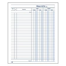 BLOCCO PRIMA NOTA CASSA 22X28 50X2 COPIE AUTORICALCANTE