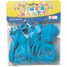 PALLONCINI MEDI BATTESIMO CELESTE X 15 PEZZI (10)